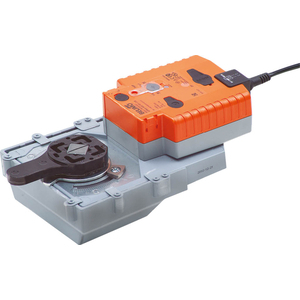 Servomoteur électrique - Belimo   GRK24A-SZ-5 - Mouvement rotatif, DC 0.5...10 V, AC 24 V, DC 24 V,  Avec fonction de reour à zéro, 40 [Nm]