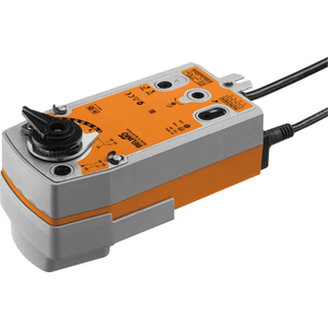 Servomoteur électrique - Belimo   SRF24A-S2-5 - Mouvement rotatif, ToR [Tout ou rien], AC 24 V, DC 24 V,  Avec fonction de reour à zéro, 20 [Nm]