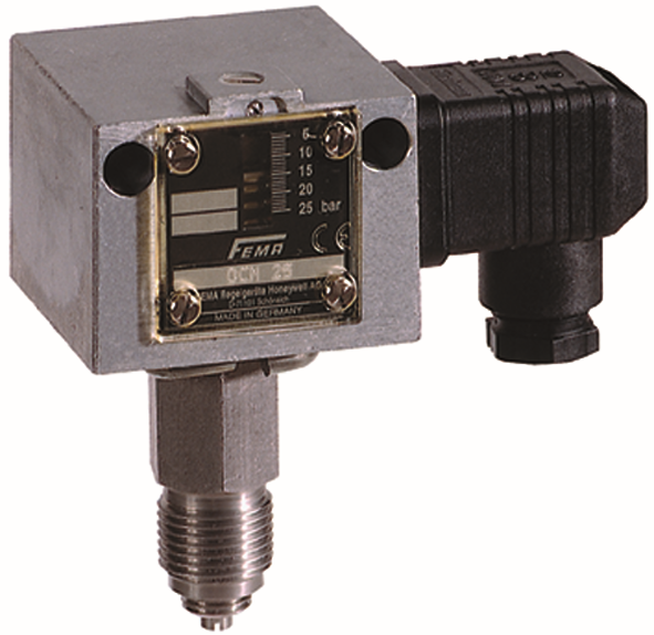 CAPTEURS ToR - Honeywell  DCMV3 - Pressostat pour milieux liquides et gazeux non agressif - Différentiel de pression ajustable - 0.2...2.5 [bar]