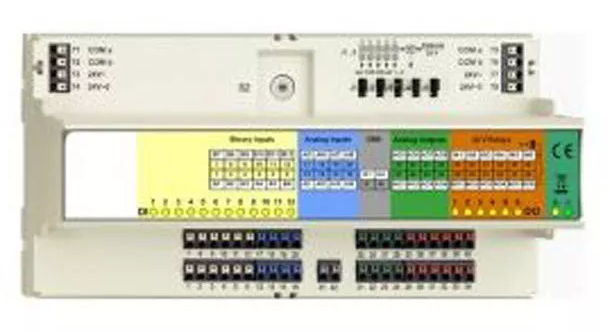  - Honeywell  CLIOP830A - Module E/S mixte Panneau Bus, mixte avec bornes enfichables - Module d'E/S de bus à panneau mixte (avec 8 AI, 8 AO, 12 BI et 6 RO)
