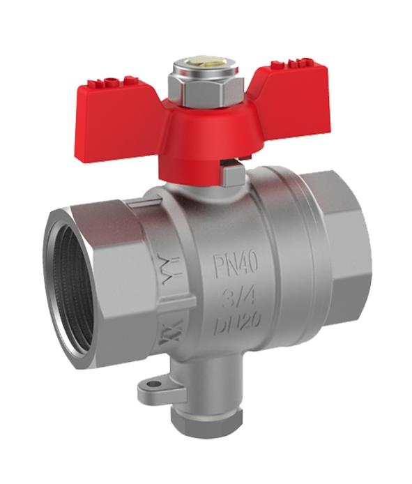Accessoires - Siemens  WZT-K34 -  Vanne à boisseau 3/4" pour sonde DS M10x1mm (5.4 x 27.5mm)