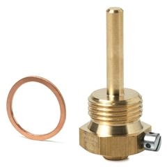Accessoires - Siemens  WZT-M50 -  Protection pocket G ½B". brass. Ø 5.2x50 mm. for temperature sensor Ø 5.2x45 mm
