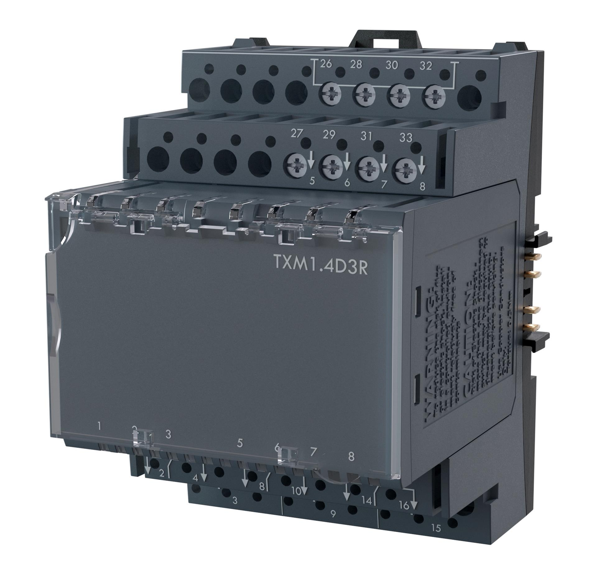  - Siemens  TXM1.4D3R - Module À 4 Entrées Numériques Et 3 Sorties Relais