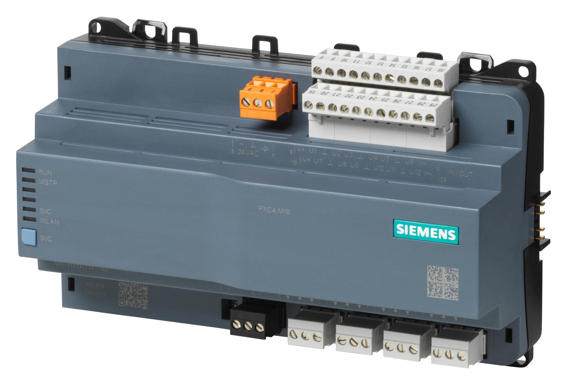  - Siemens  PXC4.M16S-2 - Automation Station, 16 Input/Outputs, Modbus, BACnet MS/TP