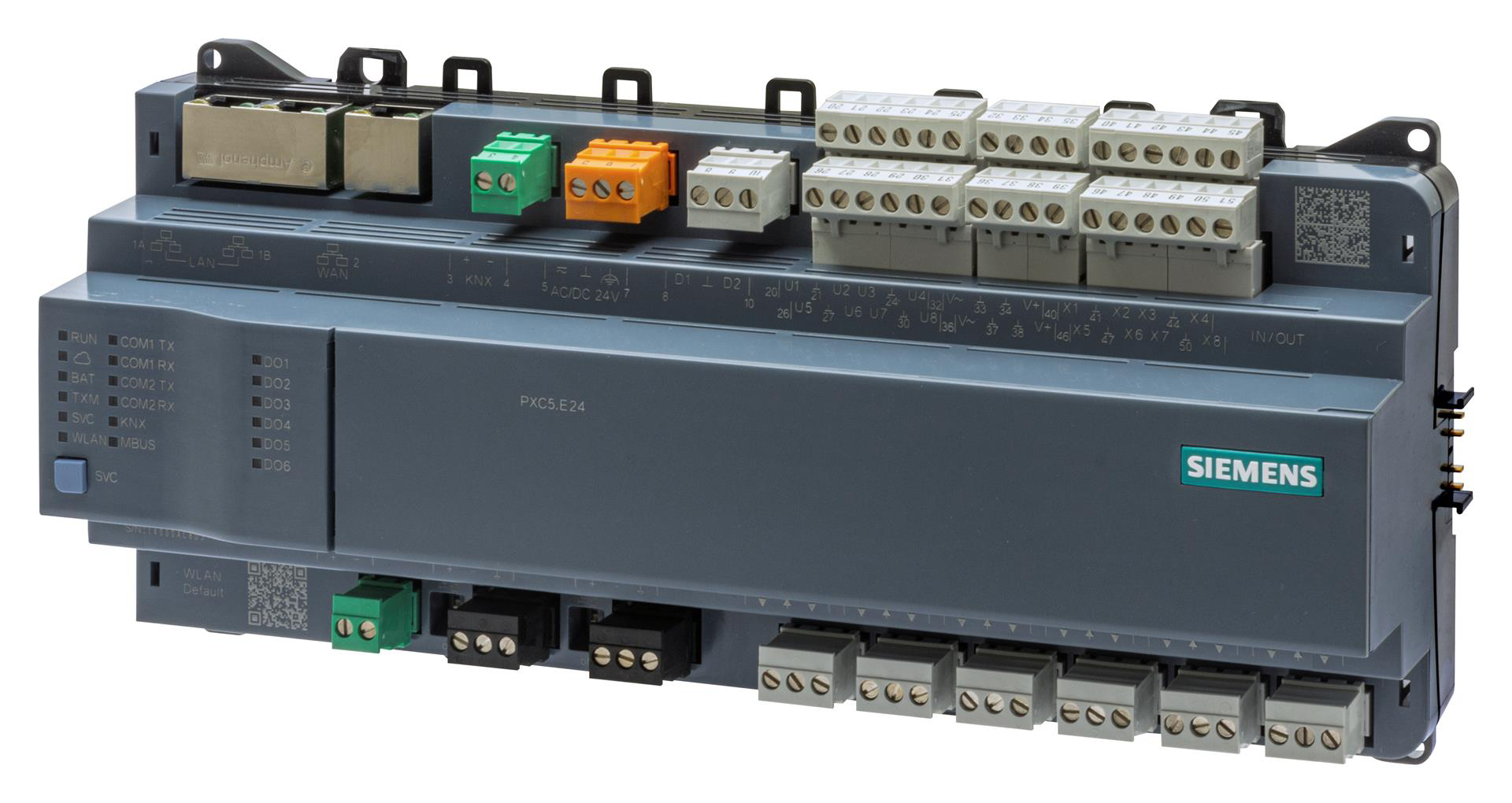  - Siemens  PXC5.E24 - Automation Station, 24 Input/Outputs, Modbus, BACnet/IP, BACnet/SC