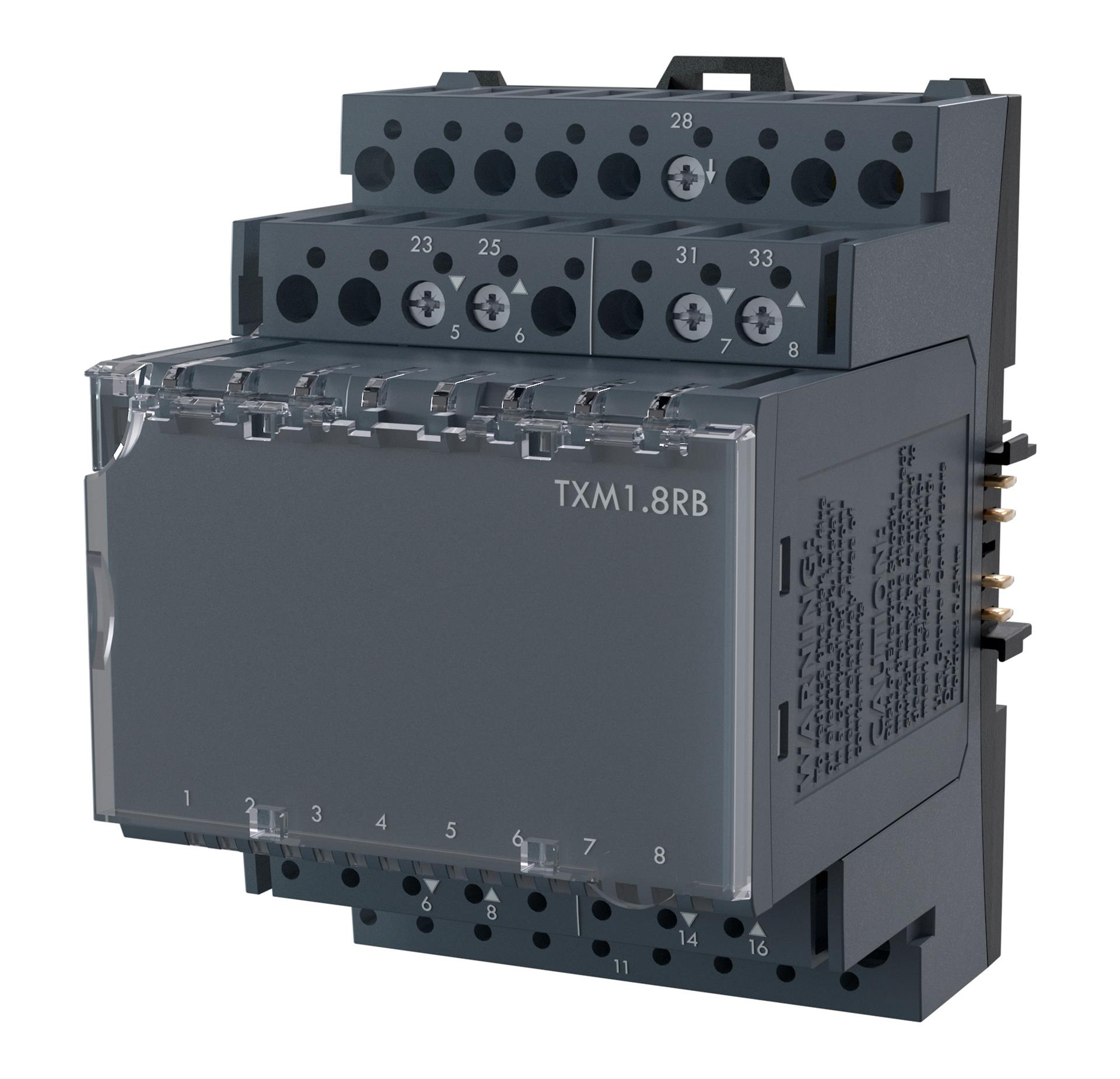  - Siemens  TXM1.8RB - Tx-I/O Module Avec 8 Sorties Libres De Potentiel Pour Commande De Moteurs 