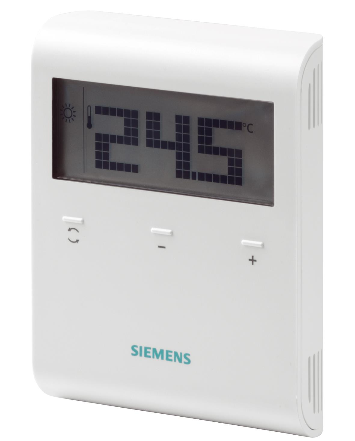 Thermostat RF multizone - Siemens RDD100.1RF -Appareil d'ambiance RDD sans horloge (RF)