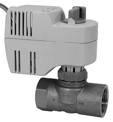 Vannes pour Ventilo-convecteur(s) - Siemens MVI421.20/2 -  Vannes terminales -DN 20 -2 voies -3.5 [m³/h]