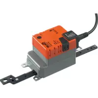 SERVOM. DE CLAPET D'AIR - Belimo LH24A100 -  Servomoteur linéaire  150 N  AC/DC 24 V  Marche-Arrêt  3 points  150 s  Course 100 mm  IP54