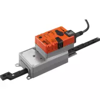 SERVOM. DE CLAPET D'AIR - Belimo SH24A-MOD200 -  Servomoteur linéaire, 450 N, AC/DC 24 V, BACnet MS/TP, Modbus RTU, MP-Bus, 150 s (150...600 s / 100 mm), Course 200 mm, IP54