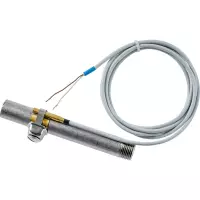 SONDES - Belimo 01ST-1A3 -  Capteur de Température à Applique passive. Pt100. Diamètre du plongeur 6 mm. Câble 2 m. 2 fils