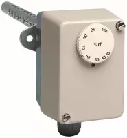 CAPTEURS ToR - Honeywell  HGK3 - 	Humidistat de gaine à immersion pour gaine d'air ou locaux industriels - 35...100 %RH - 200mm  - réinitialisation automatique - IP54