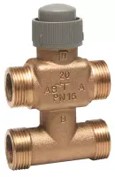 Corps de vanne - Honeywell V5833C1009 -  Corps de vanne -DN 15 -3 voies avec Té de bipasse -0.4 [m³/h]