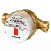 Compteurs de passage - Siemens  WFW30.D080 - Compteur mécanique pour eau chaude (max. 90°C) 3/4" 2.5m³/h 80mm