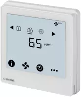  - Siemens  RDF870MB - Régulateur Écran Tactile Semi-Encastré Pm2.5 & Co2, Modbus