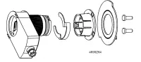 Accessoires - Siemens ASK71.06 -  Adaptateur D'Arbre Standard, Gm