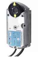 SERVOM. DE CLAPET D'AIR - Siemens GGA126.1E/10 -  Servomoteur pour clapet coupe feu avec ressort de rappel 16 Nm AC/DC 24V 10x10 mm