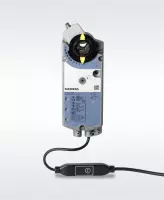 SERVOM. DE CLAPET D'AIR - Siemens GCA161.1E/MO -  Servomoteur rotatif pour clapet d'air avec ressort de rappel 16 Nm AC 24V Modbus RTU
