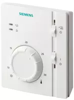 Thermostats simple - Siemens RAA31.26 -Thermostat d'ambiance contact on/off LED et contact + LED supplémentaires