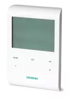 Thermostat à l'horloge - Siemens RDE100 -Thermostat ambiance programmable 230V~