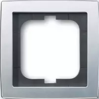 Accessoires - Thermokon 181075 -  Protection boîtier/boîtiers Cadre 1x Busch-Jaeger solo® chrome mat