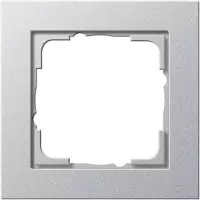 Accessoires - Thermokon 144100 -  Protection boîtier/boîtiers Cadre 1x Gira E2 aluminium