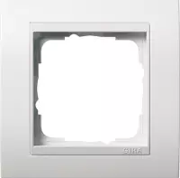 Accessoires - Thermokon 112031 -  Protection boîtier/boîtiers Cadre 1x Gira Event blanc pur satiné