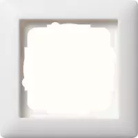 Accessoires - Thermokon 155557 -  Protection boîtier/boîtiers Cadre 1x Gira Standard 55 blanc pur satiné