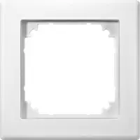 Accessoires - Thermokon 222686 -  Protection boîtier/boîtiers Cadre 1x Merten M-Smart blanc polaire mat